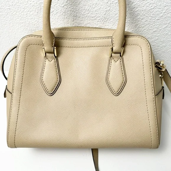 Michael Kors Ayden Saffiano Leather Medium Dome Satchel Crossbody - Picture 4 of 9